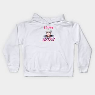 yoongi cat agenda ver. 2 Kids Hoodie